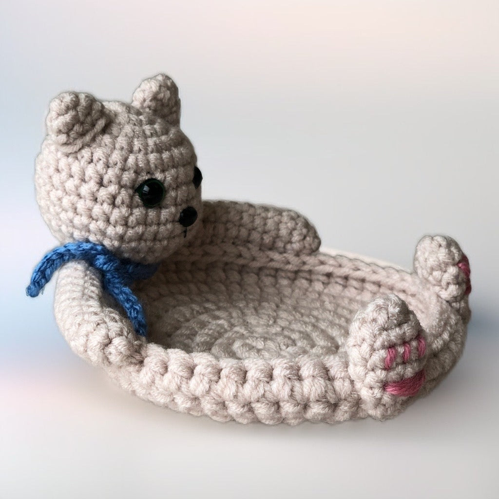 Crochet Multifunctional Bear Coaster