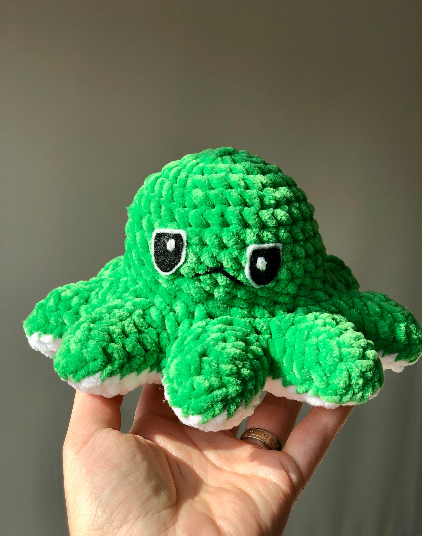 Crochet Reversible Moody Octopus