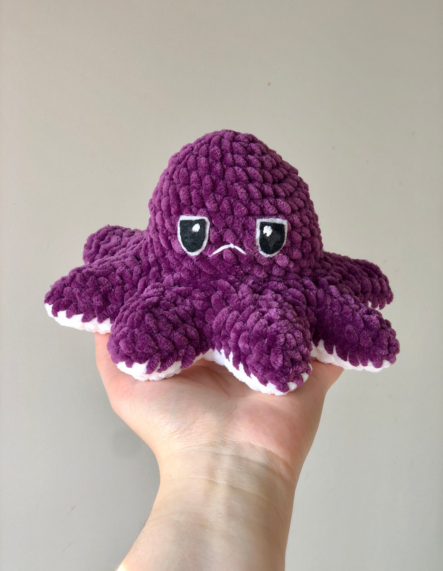 Crochet Reversible Moody Octopus