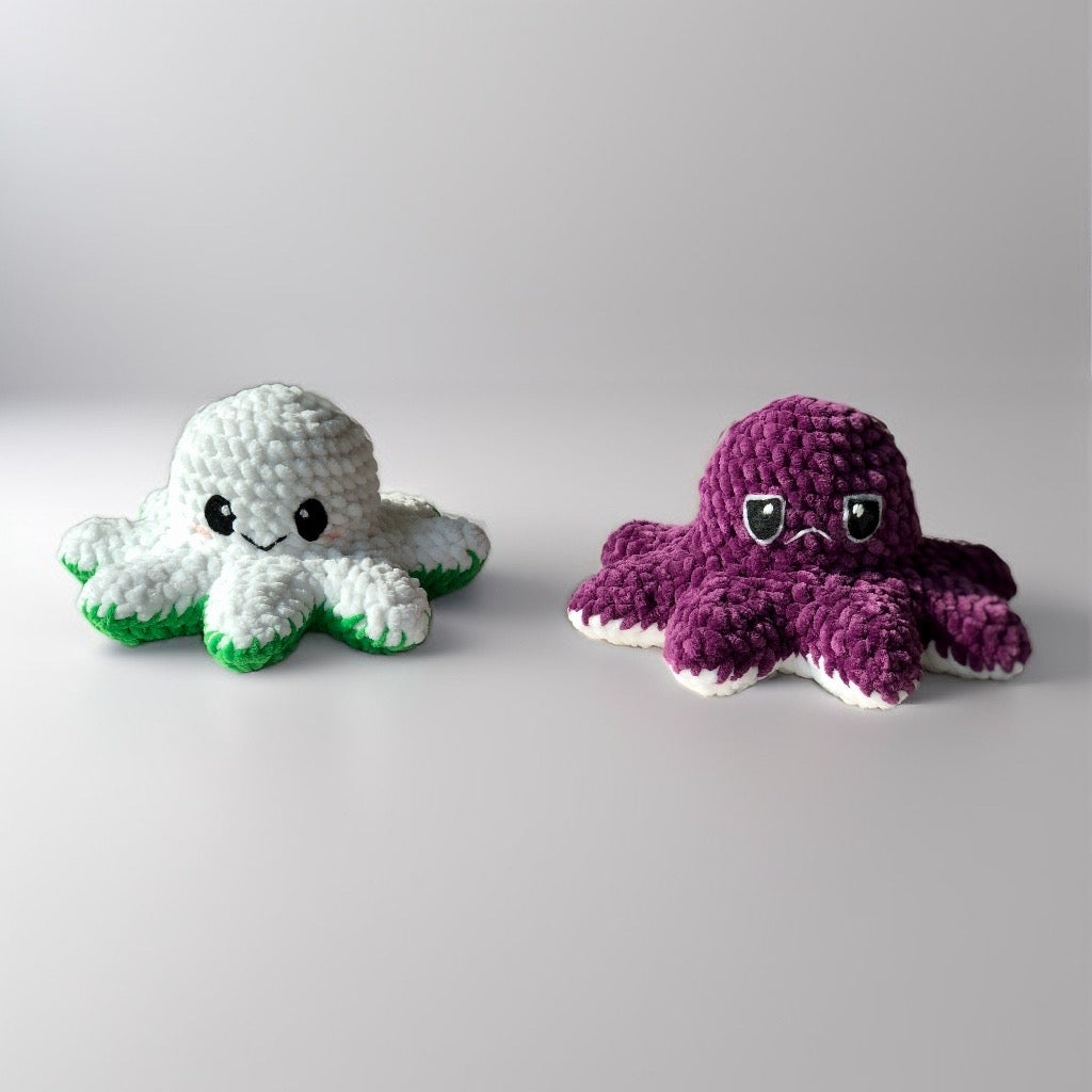 Crochet Reversible Moody Octopus