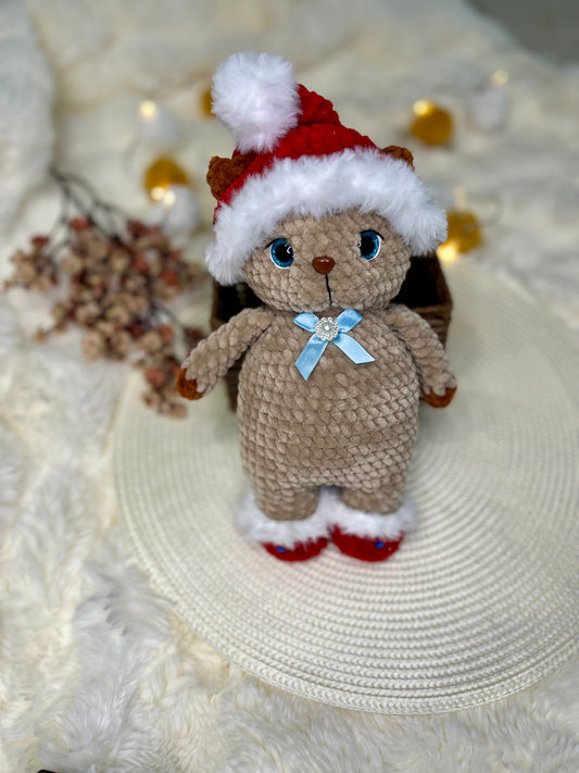 Crochet Christmas Kitten