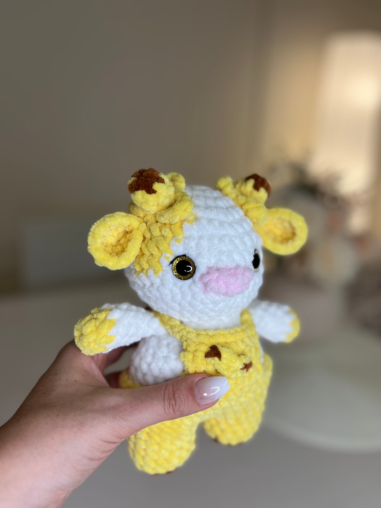 Crochet Banana Cow