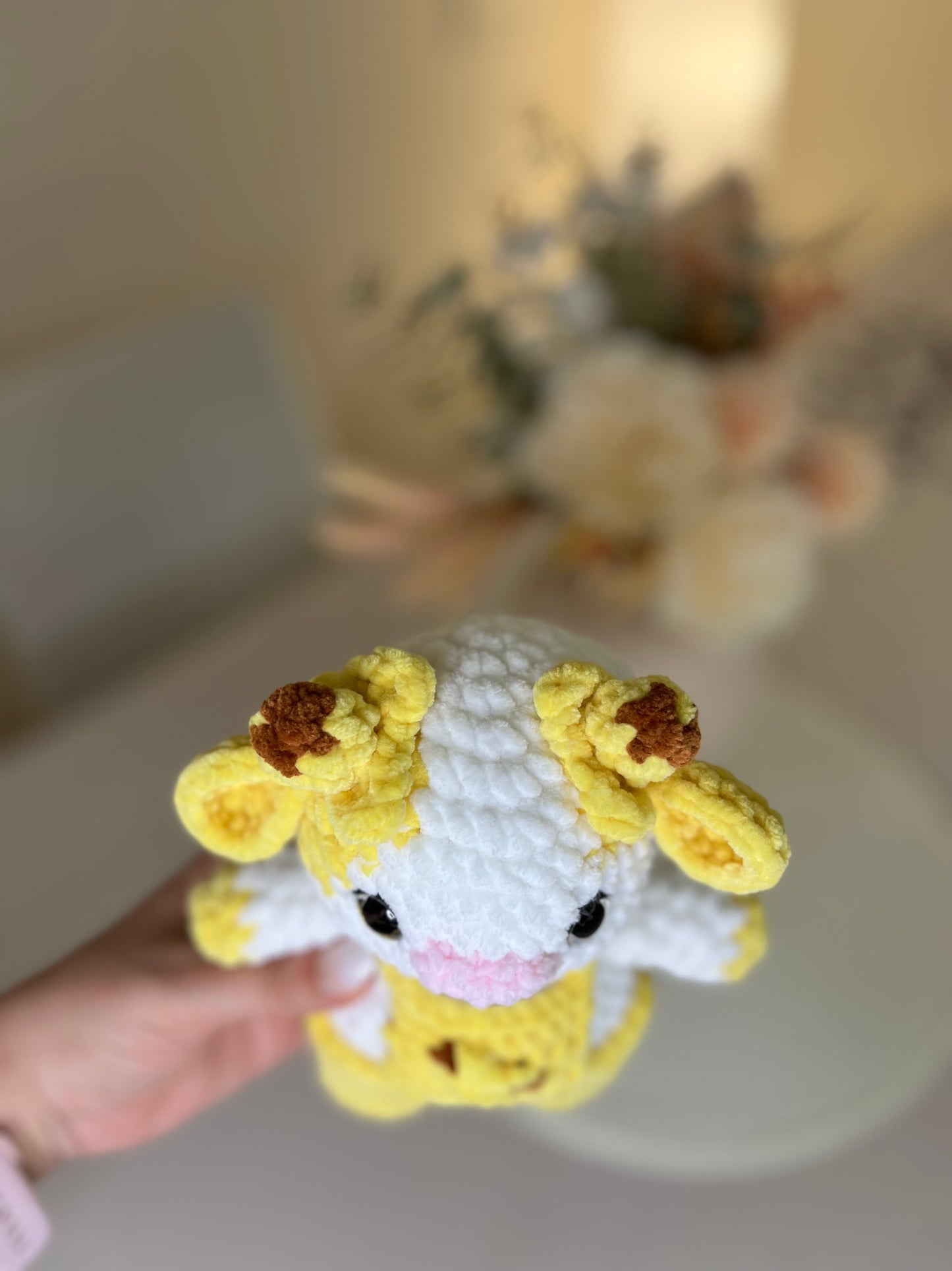 Crochet Banana Cow