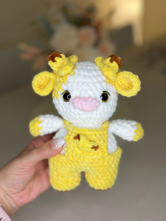 Crochet Banana Cow