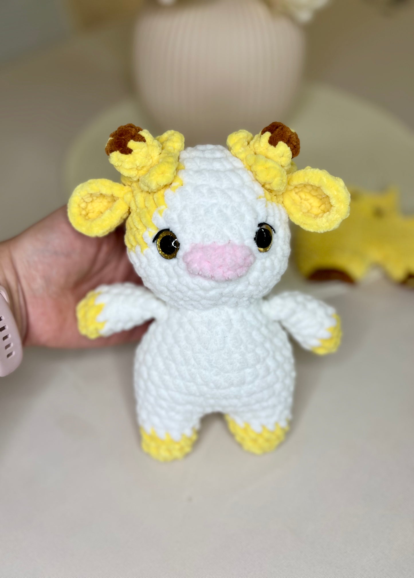 Crochet Banana Cow