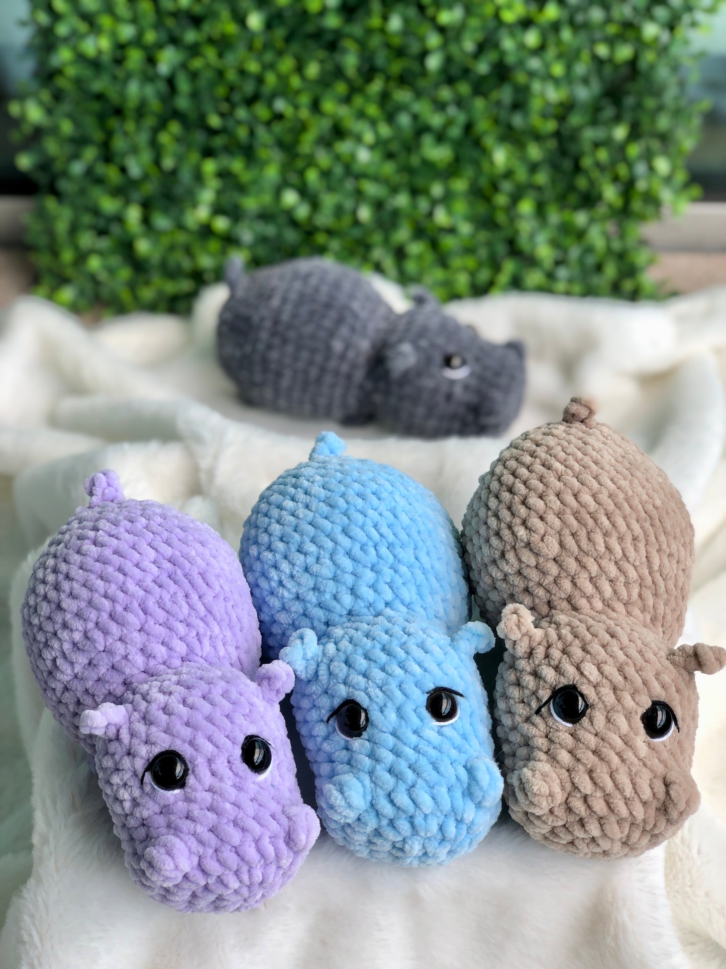 Crochet Happy Hippo